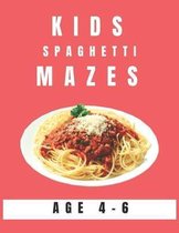 Kids Spaghetti Mazes Age 4-6