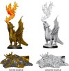 Afbeelding van het spelletje D&D Nolzur's Marvelous Miniatures Gold Dragon Wyrmling and Small Treasure Pile