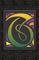 T: Monogram Letter Initial Internet Password Logbook: Keep track of usernames, passwords, web addresses in one easy and o