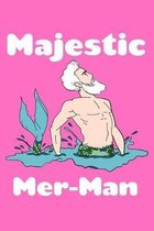 Majestic Mer Man: Fishing Logbook Journal