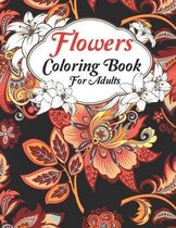 Flowers Coloring Book For Adults