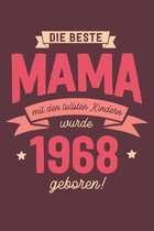 Die Beste Mama wurde 1968 geboren: Wochenkalender 2020 mit Jahres- und Monats�bersicht und Tracking von Gewohnheiten - Terminplaner - ca. Din A5