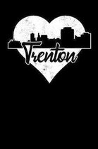 Trenton: 6x9 college lined notebook to write in with skyline of Trenton, New Jersey