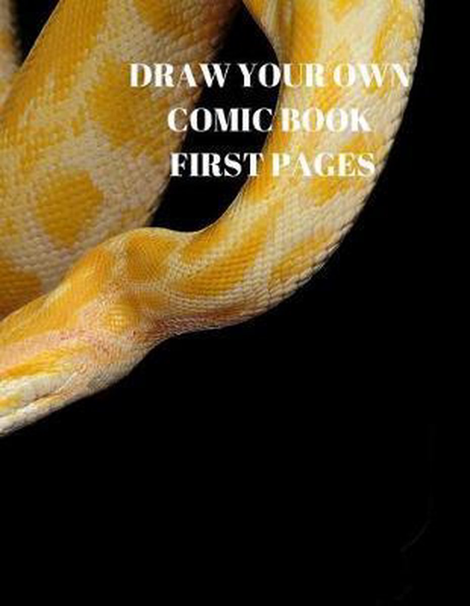 Draw Your Own Comic Book First Pages van Larry Sparks