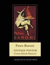 Pates Baroni: Vintage Poster Cross Stitch Pattern