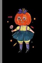 Vintage Kid Halloween: Spooky Party Scary Hallows Eve All Saint's Day Celebration Gift For Celebrant And Trick Or Treat (6''x9'') Dot Grid Note