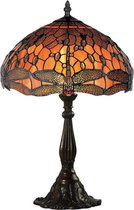 42,5 x 61 cm - Lampen - Tafellamp Tiffany Style - Glas in lood Design tafellamp