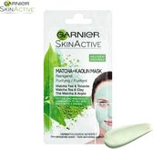 Garnier Skinactive Face Anti-dorst Hydraterend Aqua Mask - Matcha + Kaolin