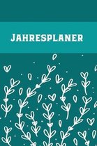 Jahresplaner: A5 (Handtaschenformat) blumiger Kalender - als Hausaufgabenheft, Wochenplaner oder originelles Geburtstagsgeschenk f�r