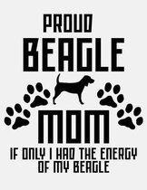 Proud Beagle Mom: 2020 Beagles Planner for Women