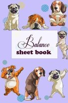 Balance Sheet Book: Balance Sheet Book
