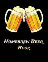 Homebrew Beer Book: Beer Brewer Log Notebook