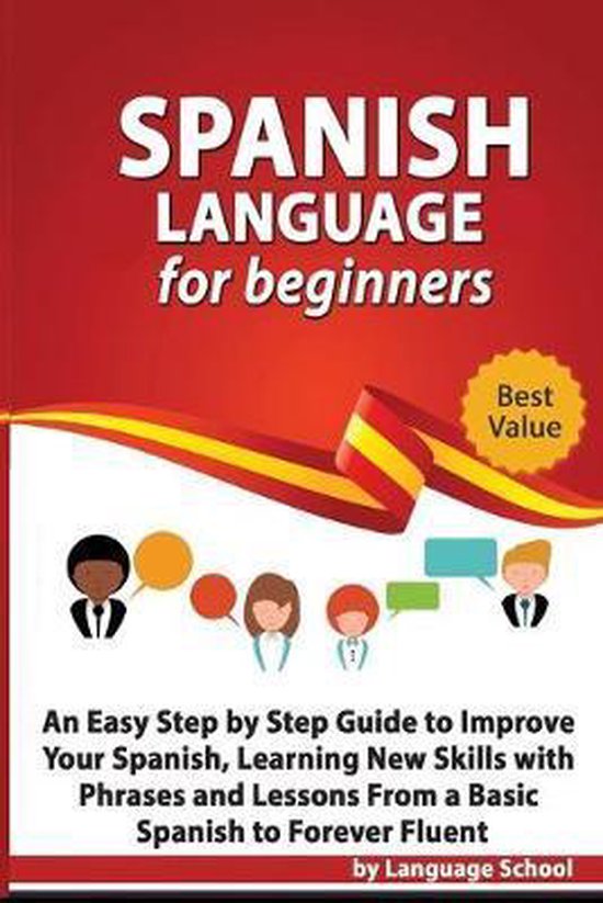 Spanish Language for Beginners - cover