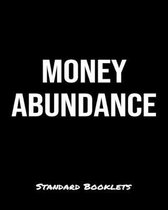 Money Abundance: A Standard Booklets softcover journal to tracker your daily expenses.