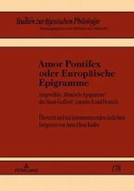 Studien Zur Klassischen Philologie- Amor Pontifex oder Europaeische Epigramme