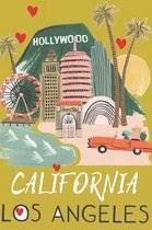 Los Angeles: Journal Notebook, Vintage California Notepad, Gifts for a Traveler, Holliwood, Light Lined LA City Diary for Drawing W