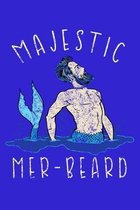 Majestic Mer Beard: Blood Pressure tracker Journal 44