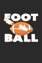 Football: 6x9 Football - dotgrid - dot grid paper - notebook - notes