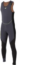 Magic Marine Long John Heren Wetsuit Ultimate 4 mm Zwart Maat XS