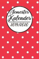 Semester Kalender 2019 / 2020: Semesterplaner 2019 2020 - Studienplaner A5, Semesterkalender, Timer, Uni Planer