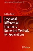 Fractional Differential Equations Numerical Methods for Applications