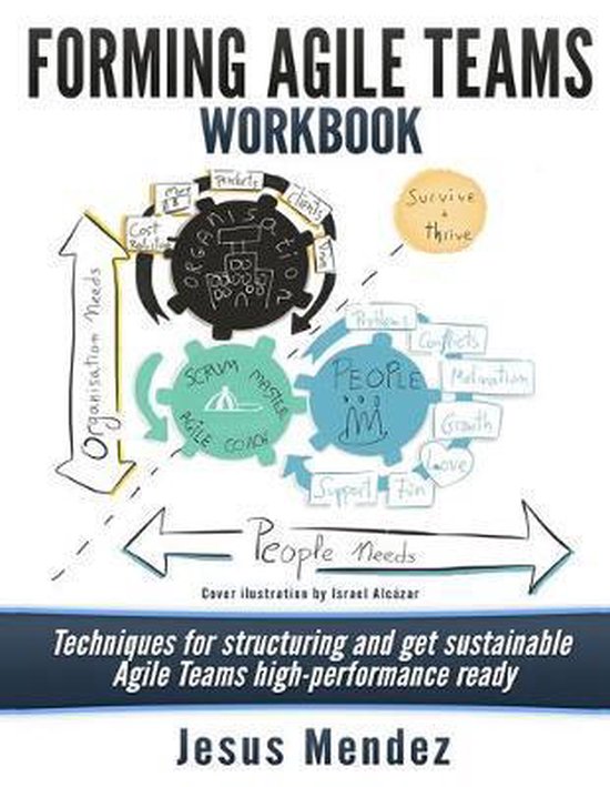 Forming Agile Teams Workbook (Black and White) - cover
