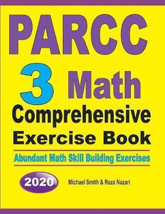 PARCC 3 Math Comprehensive Exercise Book - cover