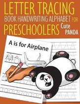 Letter Tracing Book Handwriting Alphabet for Preschoolers Cute PANDA