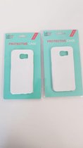 Telefoonhoesje wit 2 stuks Samsung Galaxy S6