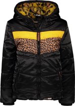 Moodstreet Meisjes Winterjas - Black - Maat 110