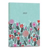 Petit Folk Floral in Mint 2021 Monthly & Weekly Planner