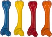 Duvo+ Rubber hondenbeen charlie mix Gemengde kleuren 14cm, GEEN KLEUR KEUZE MOGELIJK !