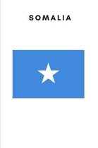 Somalia: Country Flag A5 Notebook to write in with 120 pages