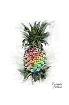 Pineapple Notebook: Lined College Ruled Note Book Paper For Work, Home Or School. Cute Stylish Trendy Notepad Journal For Taking Notes, Di