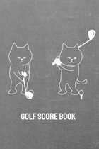 Golf Score Book: Logbook Journal for Golfers - Track Game Scores - Performance Tracking Notebook, Golfing Stat Log, Event Stats