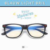 BB Select| Anti blauw licht bril kinderen | 6 tot 12 jaar | unisex |zowel jongens als meisjes |anti blauwlicht zonder sterkte| blue blokker |computerbril met blauw licht filter | beeldschermb