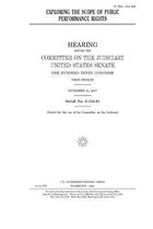 Exploring the scope of public performance rights