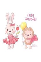 Cute Animals: 120 Page Notebook For Kids Children Animal Lovers