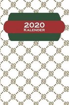 Edler weisser Luxus Kalender 2020