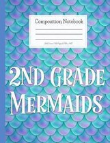 Composition Notebook 2nd Grade Mermaids
