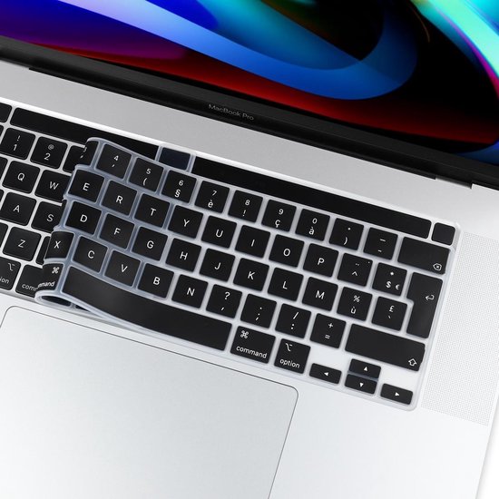 Fictief som invoer EU) Keyboard bescherming - MacBook Pro 16 inch (2019) / Pro 13 inch (2020)  - Zwart | bol.com