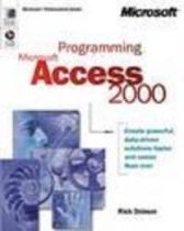 Programming Microsoft Access 2000