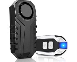 Anti-diefstal Alarm - Fietsalarm - Deuralarm - Scooter alarm - SOS geluid - Met afstandsbediening - 113 Decibel - Waterdicht