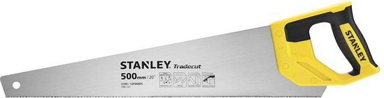 STANLEY STHT20351-1 Houtzaag Tradecut Fijn 500mm 11 TPI