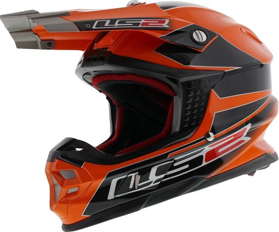 LS2 MX456 Tuareg crosshelm glans oranje zwart | bol.com