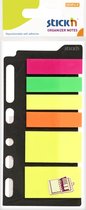 Stick'n Organiser Notes klein - neon geel & film index tabs