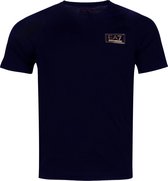 EA7 T-shirt - Vrouwen - navy,goud