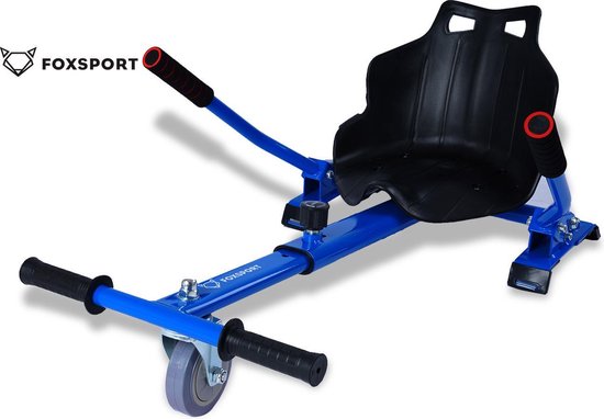 Foxsport Premium Universele Hoverkart voor Hoverboards - 6,5/8,5/10 Inch -  Blauw | bol.com