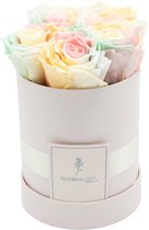 Flowerbox longlife rozen | PINK | Small | Bloemenbox | Longlasting roses MULTICOLOR | Rozen | Roses | Flowers
