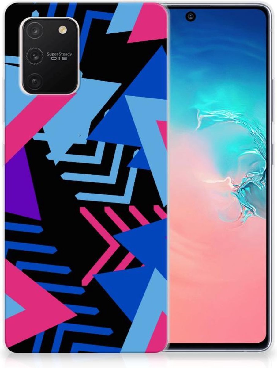 Samsung Galaxy S10 Lite TPU Hoesje Funky Triangle